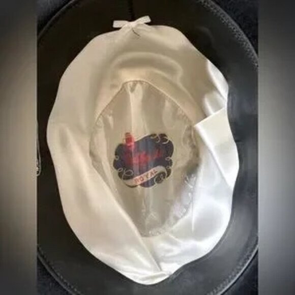 💥CLEARANCE💥 Bobby Lee Black Fedora Hat 100% Fur Felt - Unisex - Picture 4 of 6